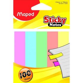 Maped 758210 Sticky Notes 15x76 mm 100 Sayfa Yapışkanlı Not Kağıdı