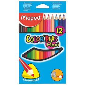 Maped 834010 Colorpeps Maxi 12'li Kuru Boya