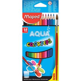 Maped 836011 12 Renk Aqua Kuru Sulu Boya Kalemi