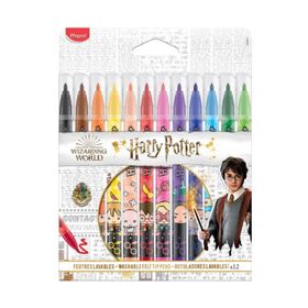 Maped 845407 12 Renk Harry Potter Keçeli Kalem