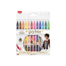 Maped 845407 12 Renk Harry Potter Keçeli Kalem