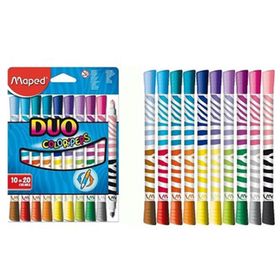 Maped 847010 Çift Uçlu 10'lu Keçeli Kalem