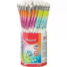 Maped 851874 Mini Cute HB Silgili 72'li Kurşun Kalem