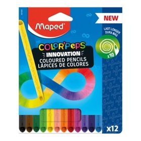 Maped 861600 12 Renk Color'Peps İnfinity Kuru Boya Kalemi