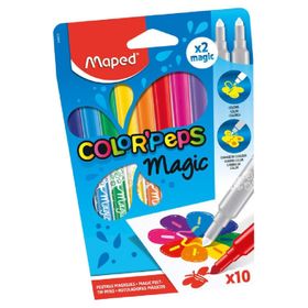 Maped Color Peps Magic Sihirli 10 Renk Keçeli Kalem