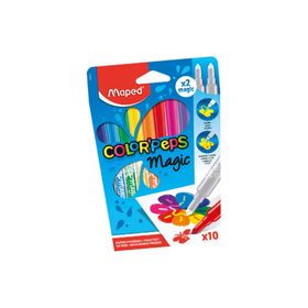 Maped Color Peps Magic Sihirli 10 Renk Keçeli Kalem