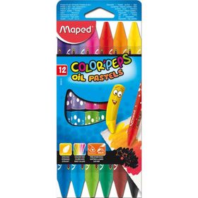 Maped Color'Peps 12'li Yağlı Pastel
