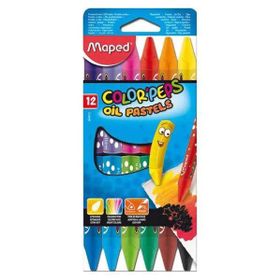 Maped Color'Peps 12'li Yağlı Pastel