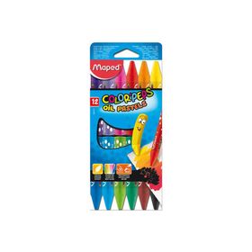 Maped Color'Peps 12'li Yağlı Pastel