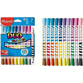 Maped Color'peps Çift Uçlu Keçeli Kalem