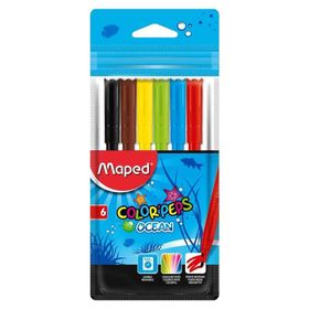Maped Colorpeps Ocean 6'lı Keçeli Kalem
