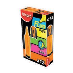 Maped Fluo Peps Mono Turuncu Fosforlu Kalem