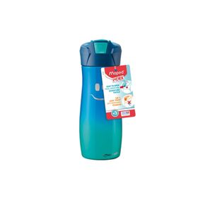 Maped Gülen Yüz Figürlü Mavi 580 ml Çelik Matara