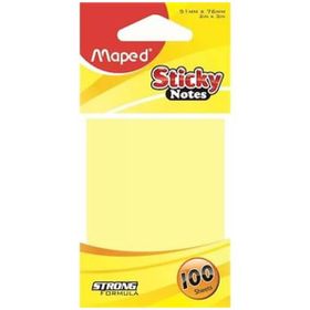 Maped Karışık Renk 51x76 15x100 Adet Yapışkanlı Not Kağıdı