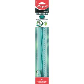Maped Mavi 30 cm Orijinal Plastik Flexy Silikon Esnek Cetvel