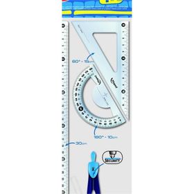 Maped Start 30 cm 4'lü Cetvel Pergelli Maxi Set