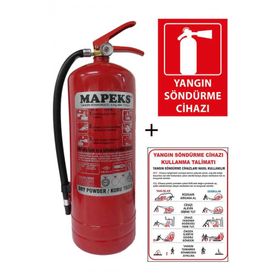 Mapeks 6 kg Yangın Söndürücü