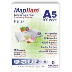 Mapi 125 Mikron A5 100’lü Laminasyon Filmi