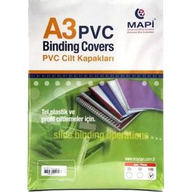 Mapi 160 Pvc Micron 100'lü Cilt Kapağı