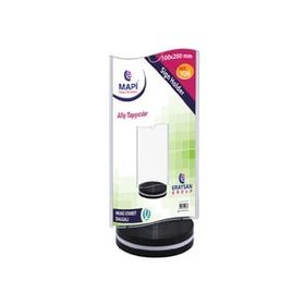 Mapi Dalgalı Dikey 100x200 mm Menü Stand