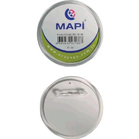 Mapi K08 57 mm Yuvarlak İsimlik