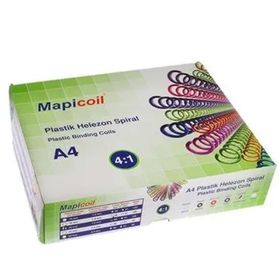 MAPİ Mapicoil 4:1 Plastik 14 mm Mavi 100 Adet Helezon Spiral