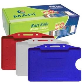 Mapi Şeffaf Yatay Kart Kabı