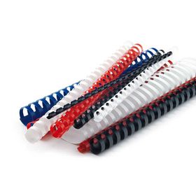 Mapibind 12 mm Kırmızı 100'lü Plastik Spiral