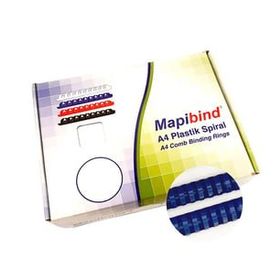 Mapibind 32 mm Lacivert 50 Adet Plastik Spiral