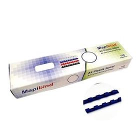 Mapibind 6 mm Lacivert 100 Adet Plastik Spiral