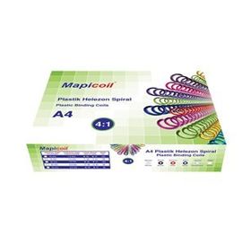 Mapicoil 4:1 16 mm 100 Adet 48 Lop Plastik Helezon Spiral