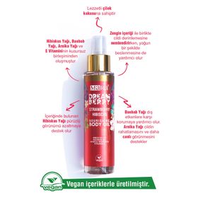 Mara 100 ml Dreamberry Çilek Hibiskus Vücut Yağı