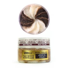 Mara 300 gr Chocoffee Değerli Yağlar İçeren Çikolata Kahve Vücut Peeling