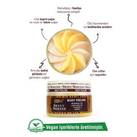 Mara 300 gr Sweet Seducer Değerli Yağlar İçeren Bal Vanilya Vücut Peeling
