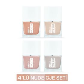 Mara 4'lü Nude Serisi Oje Seti
