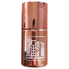 Mara Ayna Efektli Metalik Gümüş 15 ml Oje