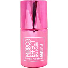 Mara Ayna Efektli Metalik Pembe Oje