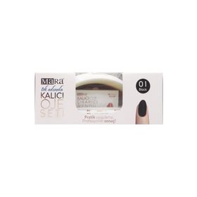 Mara Black No:01 Kalıcı Oje Seti
