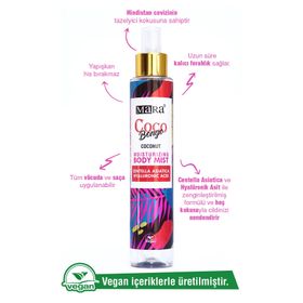 Mara Coco Bongo Centella Asiatica ve Hyalüronik Asit Içeren 150 ml Vücut Spreyi