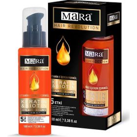 Mara Keratin Biotin Yıpranmış Saçlar İçin 100 ml Saç Bakım Serum