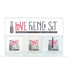 Mara Love French Manicure 3'lü Set