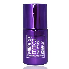 Mara Metalik Ayna Efektli Mor 15 ml Oje