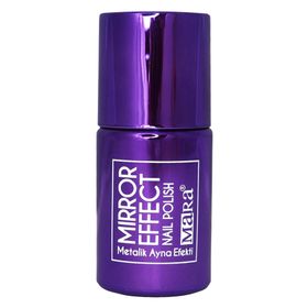 Mara Metalik Ayna Efektli Mor 15 ml Oje