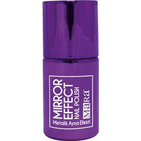 Mara Metalik Ayna Efektli Mor 15 ml Oje