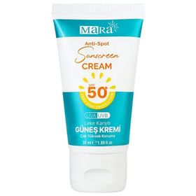 Mara SPF 50+ 50 ml Leke Karşıtı Güneş Kremi