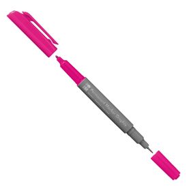 Marabu 1.0 mm-0.5 mm 131 Raspberry Graphix Permanent Marker Çift Uçlu Kalem