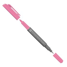 Marabu 1.0 mm-0.5 mm 133 Rose Pink Graphix Permanent Marker Çift Uçlu Kalem