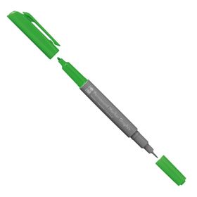 Marabu 1.0 mm-0.5 mm 154 Lime Graphix Permanent Marker Çift Uçlu Kalem