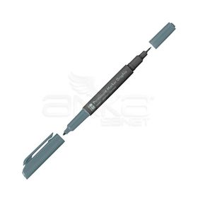 Marabu 1.0 mm-0.5 mm 169 Stone Grey Graphix Permanent Marker Çift Uçlu Kalem
