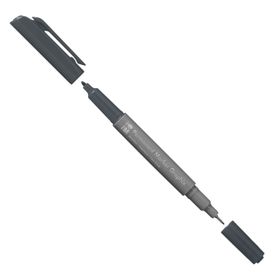 Marabu 1.0 mm-0.5 mm 179 Graphite Graphix Permanent Marker Çift Uçlu Kalem